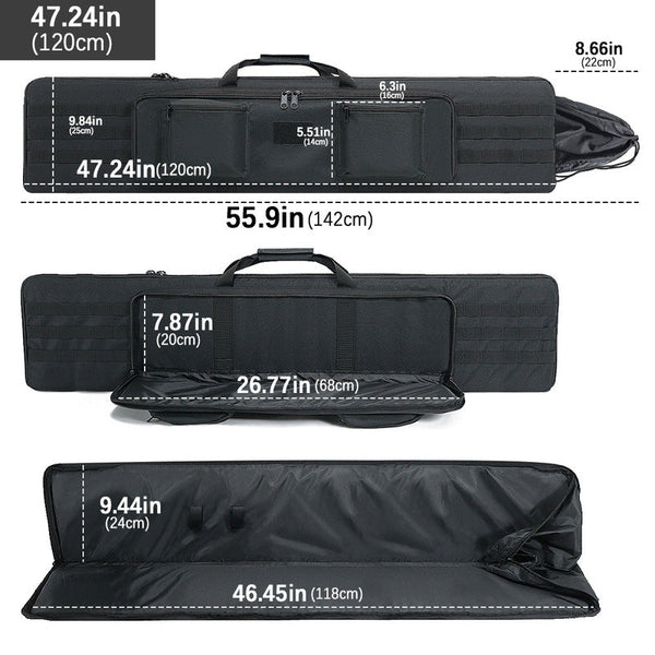 Protective Firearm Storage Cases And Outdoor Carry Bags