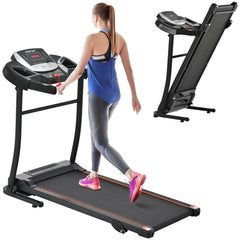 Folding Treadmill With Pulse Sensor Silent Brushless Motor