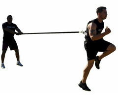 Running Exercise Workout Expander with Weight Bearing Shoulder Strap