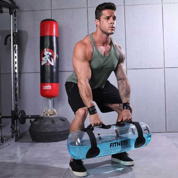 Transparent Water Dumbbell Fitness Weight Training Equipment