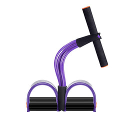Natural Latex Foot Pedal Resistance Pull Rope Expander