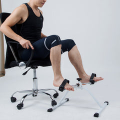 Portable Pedal Exerciser Leg Fitness Machine