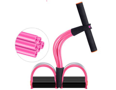 Natural Latex Foot Pedal Resistance Pull Rope Expander