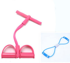 Natural Latex Foot Pedal Resistance Pull Rope Expander