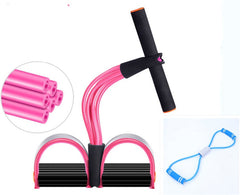 Natural Latex Foot Pedal Resistance Pull Rope Expander