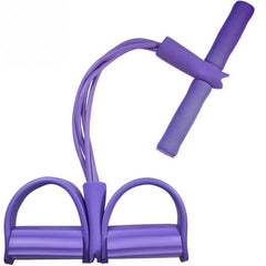 Natural Latex Foot Pedal Resistance Pull Rope Expander