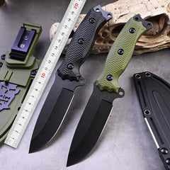 Multifunctional Survival Knife for Hunting, Camping and Hiking.