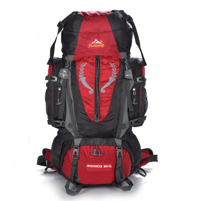 80L Professional Mountaineering Hiking Backpack Outdoor Travel Bag