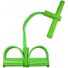 Natural Latex Foot Pedal Resistance Pull Rope Expander