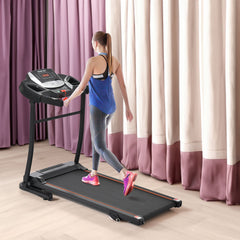 Folding Treadmill With Pulse Sensor Silent Brushless Motor