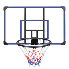 Wall Mounted Foldable Basketball Hoop with Shatterproof Backboard