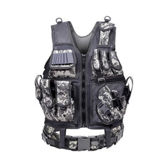 6000D Nylon Tactical Camouflage Multi-Pocket Training Vest