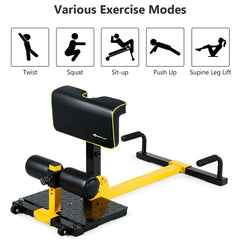 8-in-1 Multifunctional Home Gym Squat Workout Equipment