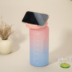 2Liter Large Capacity Water Bottle With Straw