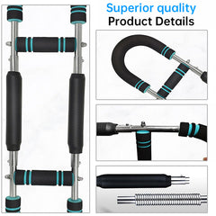 Adjustable Spring Twister Exerciser: Portable home fitness gear.