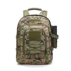 65L Men's Outdoor Tactical Backpack: large - capacity, ideal for hiking, camping, and travel.