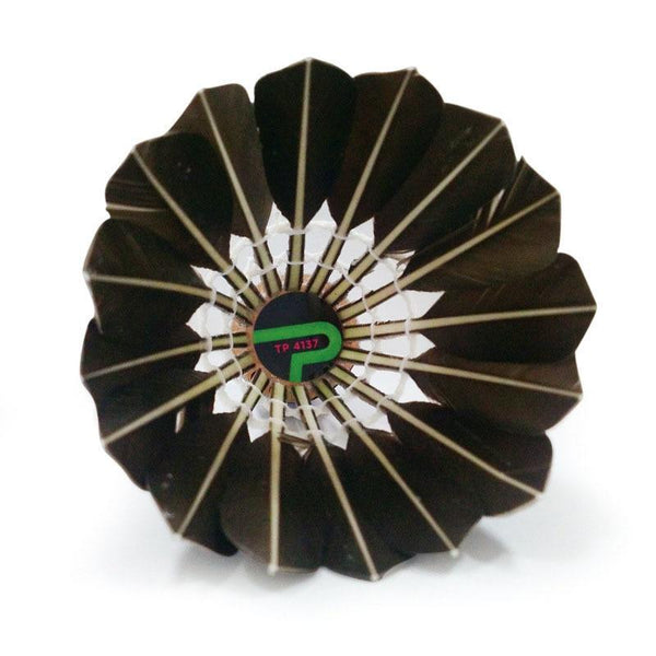 12-Piece Badminton Shuttlecock Set with Storage Barrel