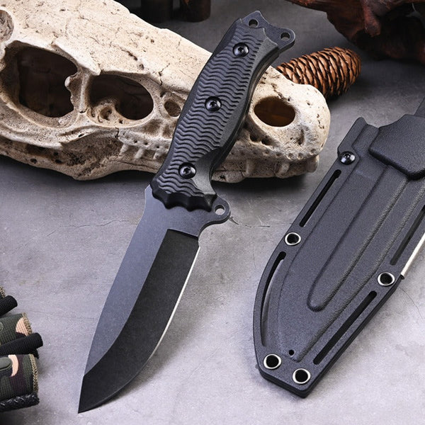 Multifunctional Survival Knife for Hunting, Camping and Hiking.