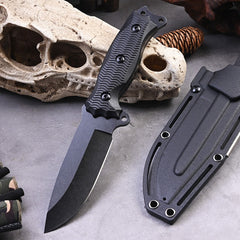 Multifunctional Survival Knife for Hunting, Camping and Hiking.