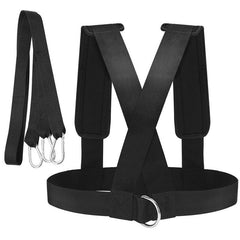 Running Exercise Workout Expander with Weight Bearing Shoulder Strap