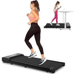 Portable Under Desk Treadmill Walking Pad with Remote