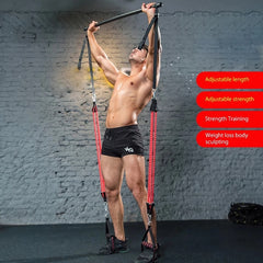 Resistance Band Tension Bar for Home Body Work Out