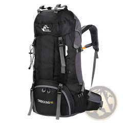 60L Durable Hiking Backpack Trekking Mountaineering Bag