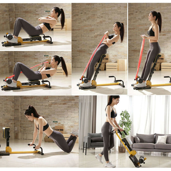 8-in-1 Multifunctional Home Gym Squat Workout Equipment