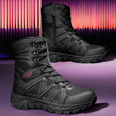 Breathable Leather Hiking Boots For The Wilderness