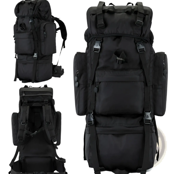 70L Tactical Hiking Backpack 900D Oxford Fabric Outdoor