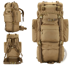 70L Tactical Hiking Backpack 900D Oxford Fabric Outdoor