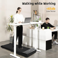 Portable Under Desk Treadmill Walking Pad with Remote