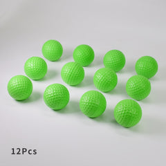 12-Piece Foam Golf Practice Balls Training Set