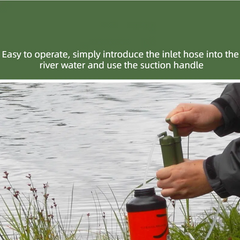 Portable Outdoor Water Purifier Survival Pump Filter