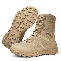 Breathable Leather Hiking Boots For The Wilderness