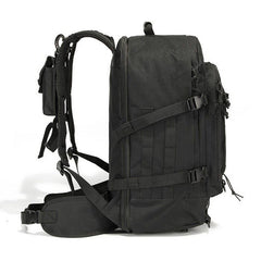 65L Men's Outdoor Tactical Backpack: large - capacity, ideal for hiking, camping, and travel.