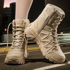 Breathable Leather Hiking Boots For The Wilderness
