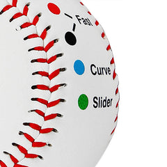 9-Inch Training Baseball with Finger Placement Markers