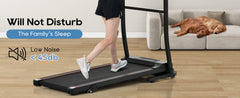 Folding Treadmill With Pulse Sensor Silent Brushless Motor
