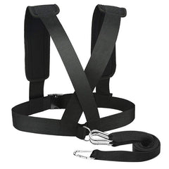Running Exercise Workout Expander with Weight Bearing Shoulder Strap