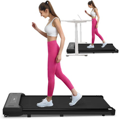 Portable Under Desk Treadmill Walking Pad with Remote