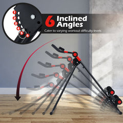 Foldable Adjustable Ab Workout Machine