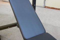 Olympic Weight Bench Press Set with Squat Rack and Bench for Home Gym Full-Body Workout