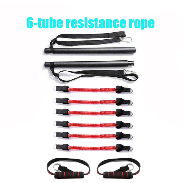 Resistance Band Tension Bar for Home Body Work Out