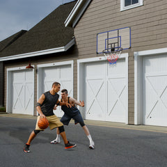 Wall Mounted Foldable Basketball Hoop with Shatterproof Backboard