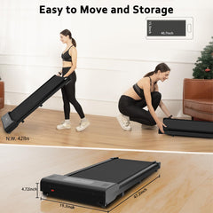 Portable Under Desk Treadmill Walking Pad with Remote