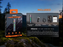 Fenix E08R UE Multi-Light EDC Flashlight With Red Light & Green Laser