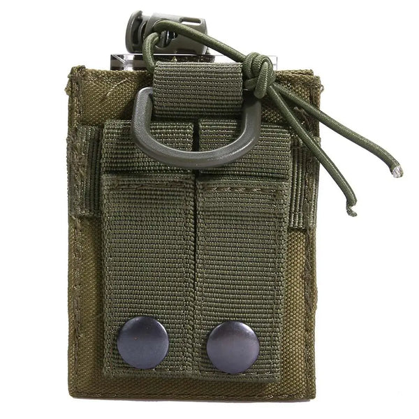 Tactical Walkie Talkie Radio Holder Pouch Bag