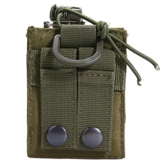 Tactical Walkie Talkie Radio Holder Pouch Bag