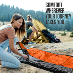 XXL Sleeping Bag For Big Tall Campers